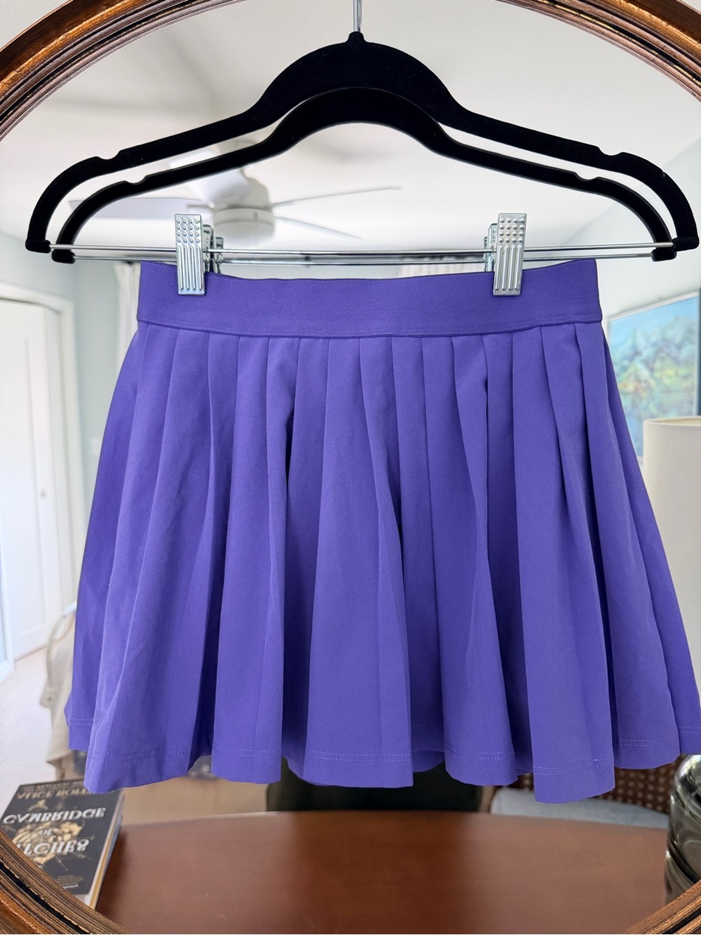 Athleta Purple Pleated Kids Skort
